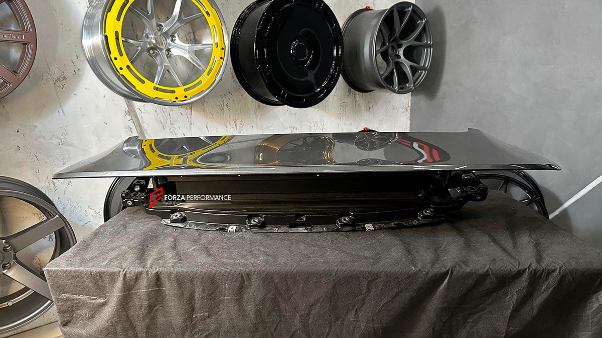 Used Genuine OEM Porsche Spolier Drive Unit with Rear Duck Spoiler for Porsche 911 992.1 GT3 TOURING 2021-2024