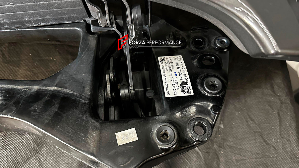 Used Genuine OEM Porsche Spolier Drive Unit with Rear Duck Spoiler for Porsche 911 992.1 GT3 TOURING 2021-2024