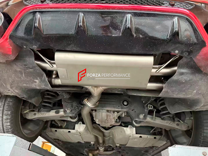 VALVED EXHAUST CATBACK for ALFA ROMEO GIULIA 2.0TB 2016+
