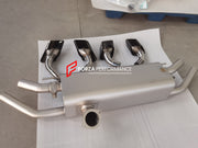 Forza Performance Aggressive sporty sound VALVED EXHAUST CATBACK MUFFLER for Audi Q7 2019+ (3.0T)  Valved exhaust, meaning that has remote, controlled valves - allowing a switch between an aggressive loud sports sound and a sound that is closer to the OEM sound  Set include:  Center Pipes Muffler with valves Exhaust tips Valve control box with remote control (you may also reuse your factory exhaust valve motors