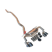 Aggressive Sporty Sound Valved Catback Exhaust System with Muffler for BMW 3 SERIES F30 320i 328i N20 2.0T 2012 - 2016
Set include:
Center Pipe
Valved Bypass Muffler
Exhaust Tips
Valve Control Box with Remote Control
Material: Stainless Steel (can be made in titanium)
Production time: 15 working days
NOTE: Professional installation is required
FEATURES:
Engineered Digital prototyping using 3D CAD design software, each car model chassis has been 3D laser scanned in the factor
Factory run all test