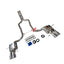 VALVED EXHAUST CATBACK MUFFLER for MASERATI GRANTURISMO S 4.7T 2008 - 2012
Set include:
Mid Pipe with X Pipe
Valved Bypass Mufflers
Exhaust Tips
Valve Control Box with Remote Control
Material: Stainless Steel (can be made in titanium)
Production time: 15 working days
NOTE: Professional installation is required
FEATURES:
Engineered Digital prototyping using 3D CAD design software, each car model chassis has been 3D laser scanned in the factor
Factory run all test cars on Italian 1200HP Dyno machi