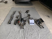 Forza Performance Aggressive sporty sound VALVED EXHAUST CATBACK MUFFLER for MERCEDES BENZ C CLASS W205 C180 1.6T 2015+
Valved exhaust, meaning that has remote, controlled valves - allowing a switch between an aggressive loud sports sound and a sound that is closer to the OEM sound
Set includes:
Center Pipes
Exhaust Tips
Muffles with valves
Valve control box with remote control (you may also reuse your factory exhaust valve motors
Factory exhaust tips must be reused
Material: Stainless steel