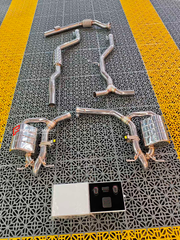 VALVED EXHAUST CATBACK MUFFLER for MERCEDES BENZ CLE CLASS W236 CLE260 2.0T 2023+
Set includes:
Center Pipes
Mufflers with valves
Valve control box with remote control (you may also reuse your factory exhaust valve motors)
Material: Stainless steel (for an extra cost we can make titanium)
NOTE: Professional installation is required.
CONTACT US FOR PRICING
Payment ►
Visa
Mastercard
PayPal with a credit card (add 4.4% at checkout)
Payoneer
Cryptocurrency
Shipment ►
By express DHL/UPS/TNT/FedEx
To th