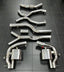VALVED EXHAUST CATBACK MUFFLER for MERCEDES BENZ E53 W214 3.0T 2024+ FORZA PERFORMANCE Custom Fit
Set includes:
Center Pipes
Left Valved Bypass Muffler with Exhaust Tips
Right Valved Bypass Muffler with Exhaust Tips
Electronic Valve Actuators
Material: Stainless Steel (Can be made of Titanium)
Production time: 10-15 days