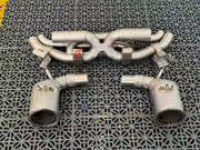 VALVED EXHAUST CATBACK MUFFLER for PORSCHE 911 992.2 CARRERA S 2025+ 3.0L
Set includes:
Catback without muffler
Catless downpipes
Valves
Valve control box with remote control (you may also reuse your factory exhaust valve motors)
Material: Stainless steel
Production time: 10 working days
More options available for additional EXTRA cost (not included in this listing price. Please contact for pricing):
DOWNPIPES with HEAT PROTECTION
Can make that catback in Titanium material
NOTE: Professional installa