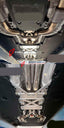 VALVED EXHAUST CATBACK MUFFLER for PORSCHE PANAMERA 976 2.9T 2024+
Set includes:
Center Pipes
Mufflers with valves
Exhaust tips
Material: Stainless Steel (we can also make Titanium by request)
Optional: We can offer downpipe and catless downpipe
Production time: 10 days
FEATURES:
Engineered Digital prototyping using 3D CAD design software, each car model chassis has been 3D laser scanned in the factory
Factory run all test cars on Italian 1200HP Dyno machine, to make the best performance design of exh