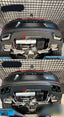 VALVED EXHAUST CATBACK MUFFLER for PORSCHE PANAMERA 976 2.9T 2024+
Set includes:
Center Pipes
Mufflers with valves
Exhaust tips
Material: Stainless Steel (we can also make Titanium by request)
Optional: We can offer downpipe and catless downpipe
Production time: 10 days
FEATURES:
Engineered Digital prototyping using 3D CAD design software, each car model chassis has been 3D laser scanned in the factory
Factory run all test cars on Italian 1200HP Dyno machine, to make the best performance design of exh