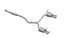 VALVED EXHAUST CATBACK MUFFLER for SUBARU WRX VB 2.4T 2022 + FORZA PERFORMANCE Custom Fit
Set includes:
Center Pipe with Resonator
Left Valved Bypass Muffler with Exhaust Tips
Right Valved Bypass Muffler with Exhaust Tips
Electronic Valve Actuators
Valve Control Box with Remote Control (you may also reuse your factory exhaust valve motors)
Material: Stainless Steel (Can be made of Titanium)
Production time: 10-15 days