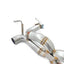 VALVED EXHAUST CATBACK MUFFLER for FERRARI 488 3.9T 2015 - 2020
Valved exhaust, meaning that has remote, controlled valves - allowing a switch between an aggressive loud sports sound and a sound that is closer to the OEM sound
Set includes:
Center Pipes
Muffler with valves
Exhaust tips
Factory exhaust tips must be reused
Material: Stainless Steel (we can also make Titanium by request)
Optional: We can offer downpipe and catless downpipe
Production time: 10 days
FEATURES:
Engineered Digital prototyp
