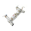 VALVED EXHAUST CATBACK MUFFLER for FERRARI 488 3.9T 2015 - 2020
Valved exhaust, meaning that has remote, controlled valves - allowing a switch between an aggressive loud sports sound and a sound that is closer to the OEM sound
Set includes:
Center Pipes
Muffler with valves
Exhaust tips
Factory exhaust tips must be reused
Material: Stainless Steel (we can also make Titanium by request)
Optional: We can offer downpipe and catless downpipe
Production time: 10 days
FEATURES:
Engineered Digital prototyp