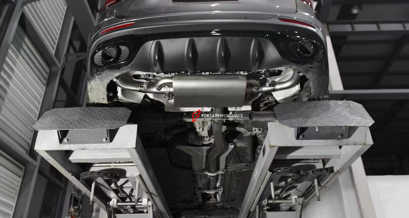 VALVED EXHAUST CATBACK MUFFLER for Mercedes-Benz GLB35 AMG