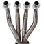 VALVED TITANIUM MOTORCYCLE EXHAUST SYSTEM for KAWASAKI ZX-4R ZX-4RR
Set include:
Header
4-1 Merge Collector
Resonator
Mid Pipe
Aprox Weight: 5 kg (11 lbs)
Material: Titanium + Stainless Steel
NOTE: Professional installation is required.
FEATURES:
Engineered Digital prototyping using 3D CAD design software, each car model chassis has been 3D laser scanned in the factor
Factory run all test cars on Italian 1200HP Dyno machine, to make the best performance design of exhaust
CNC bending machine accu