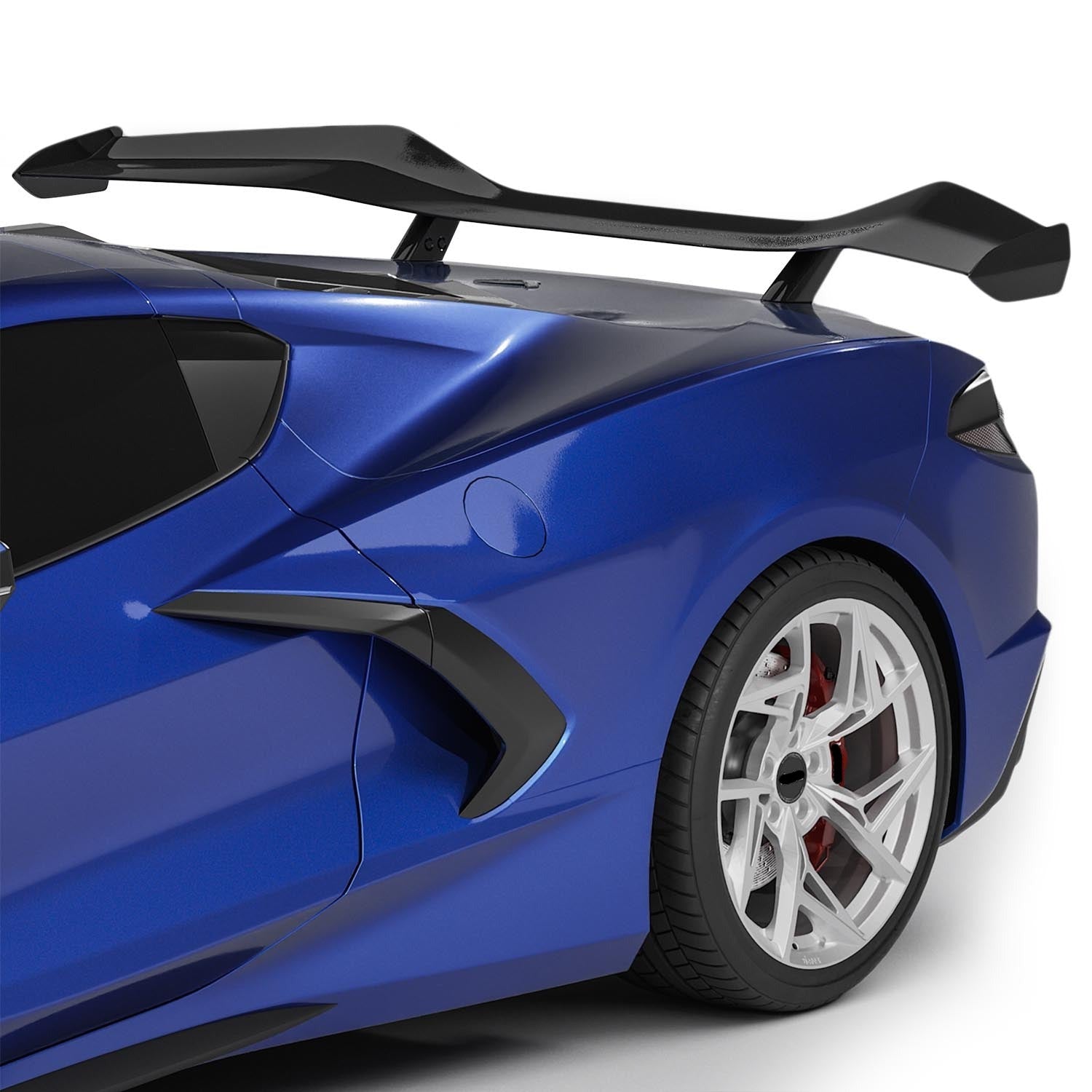 Z06 STYLE CARBON REAR SPOILER for CHEVROLET CORVETTE C8 STINGRAY 2020+