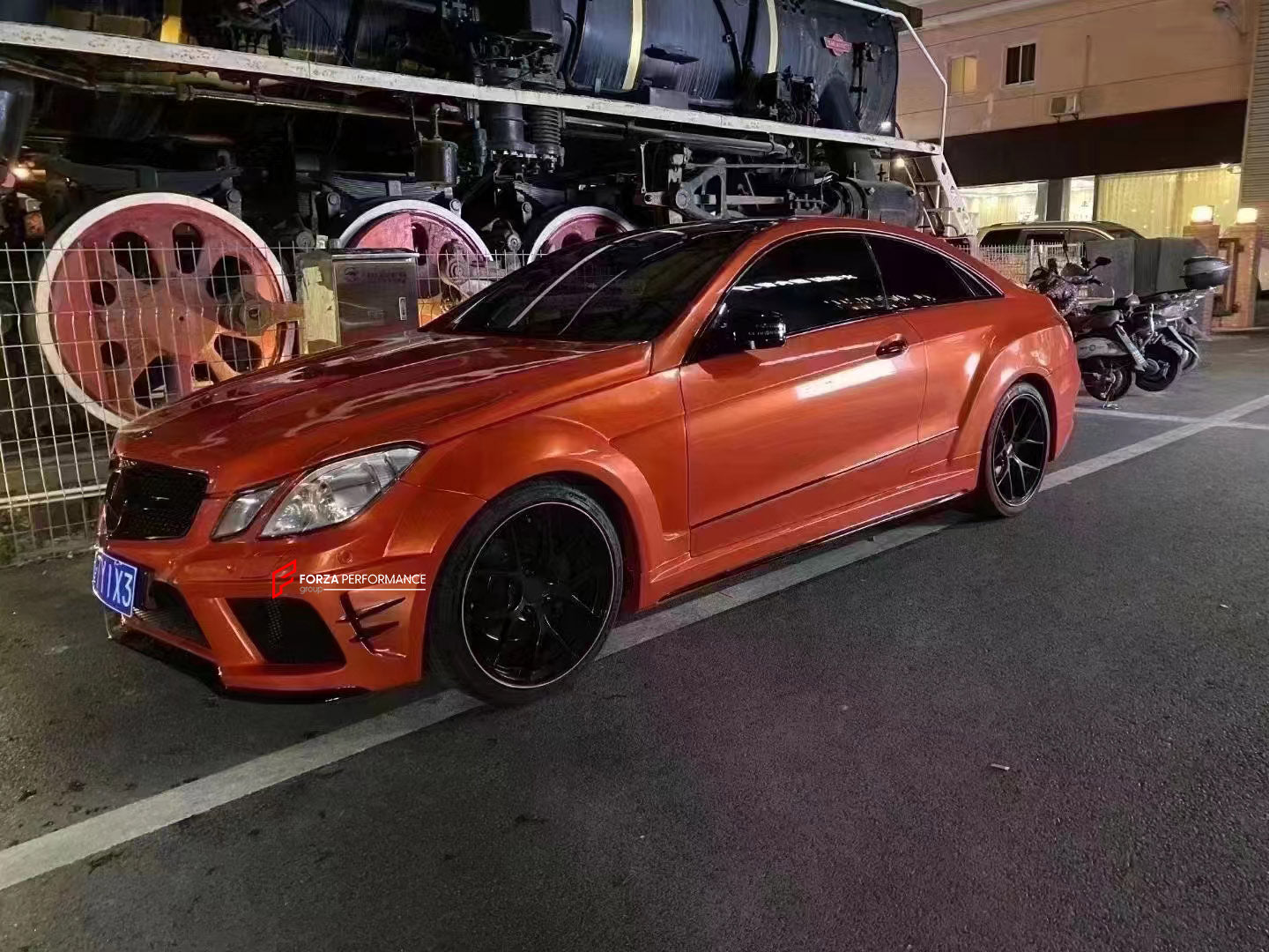 Prior Design Wide body kit for Mercedes-Benz C207 E coupe