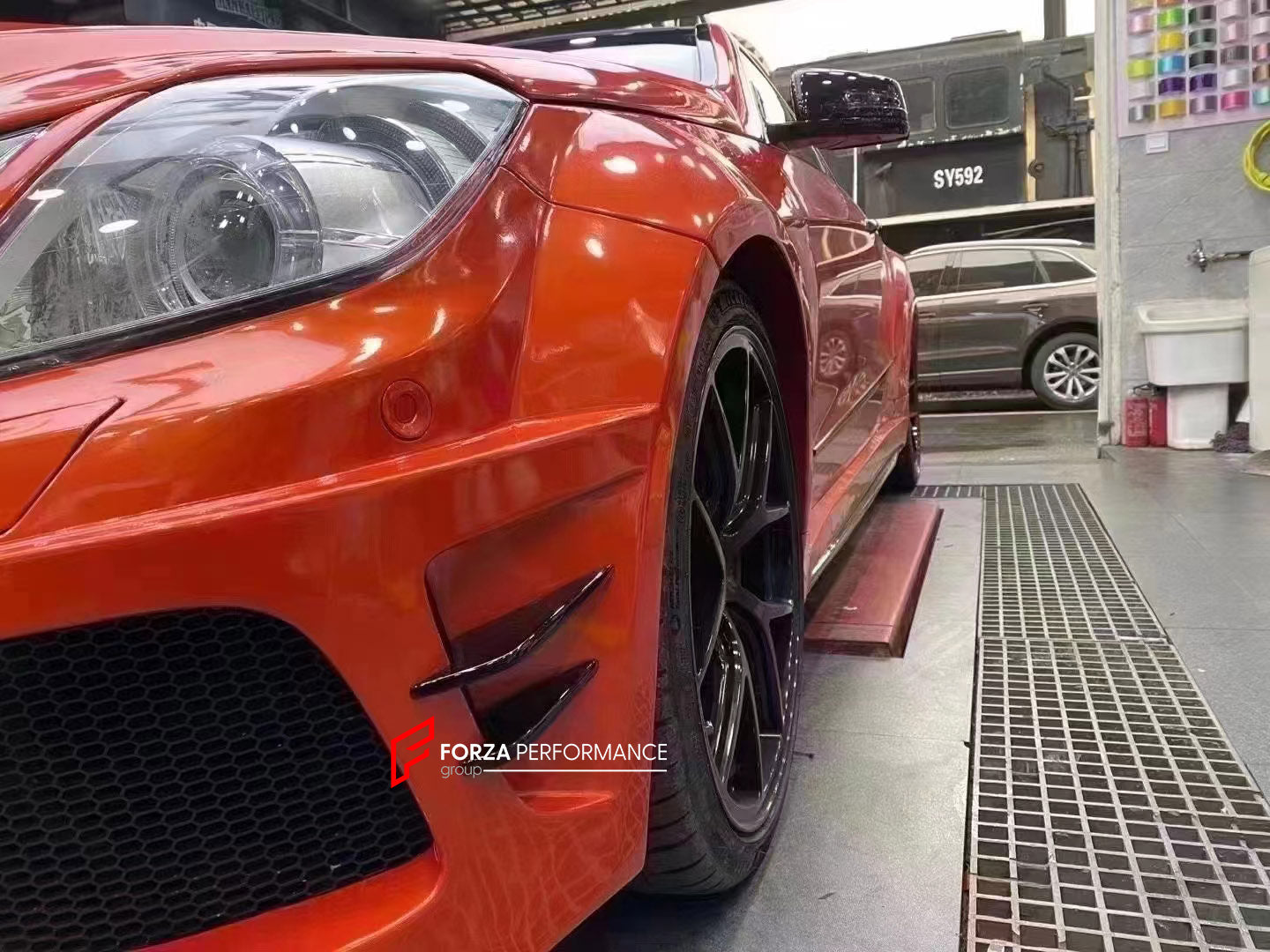 Prior Design Wide body kit for Mercedes-Benz C207 E coupe