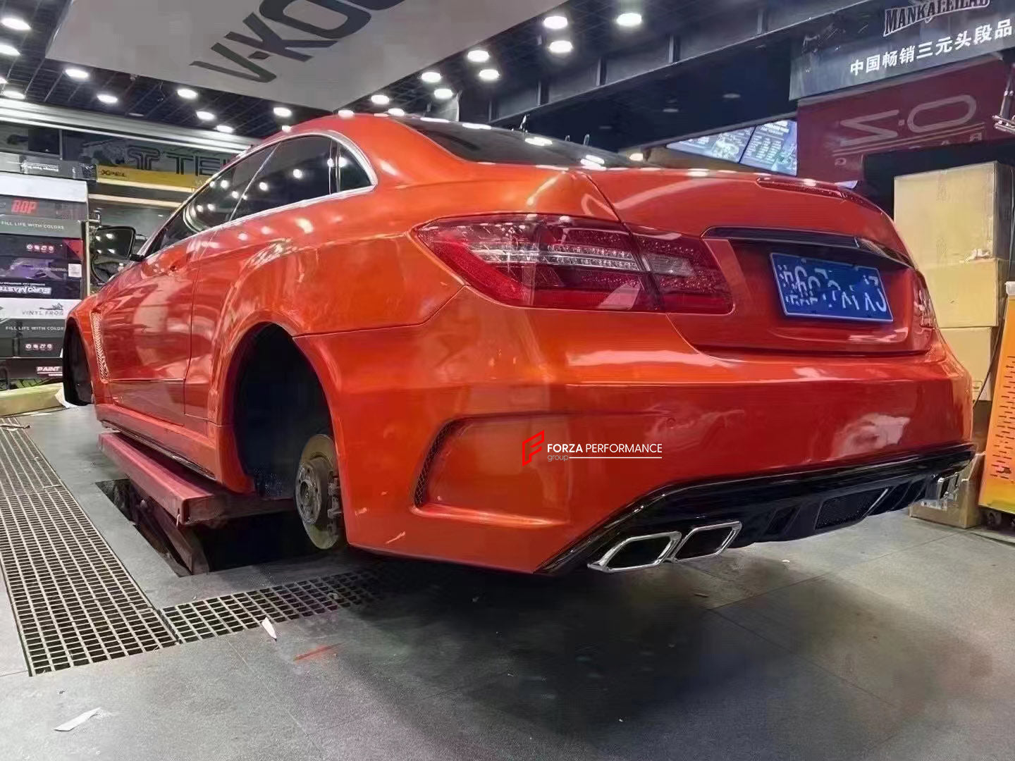 Prior Design Wide body kit for Mercedes-Benz C207 E coupe