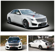 WIDE BODY KIT FOR CADILLAC CTSV 2013-2019  Set include:  Front Bumper assembly Front Fenders Hood/Bonnet Side Skirts Rear Diffuser Rear Spoiler