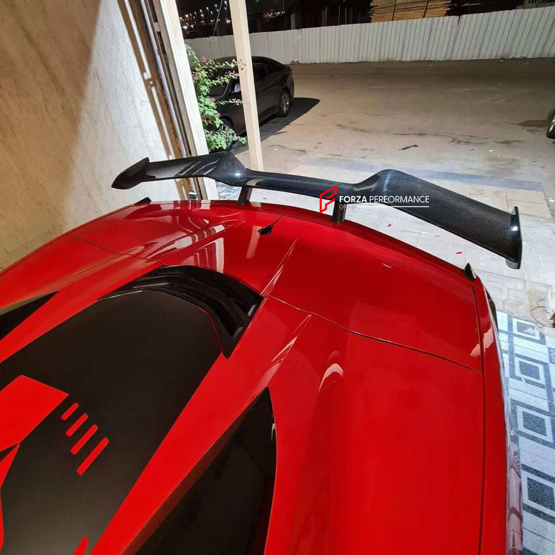Z06 STYLE CARBON REAR SPOILER for CHEVROLET CORVETTE C8 STINGRAY 2020+