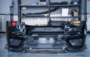 DarwinPro 2016-2020 Rolls-Royce Wraith/Dawn BKSS Style Partial Carbon Fiber Front Bumper