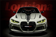 WIDE CARBON BODY KIT for BMW M4 G82/G83 2021+  Set includes:  Front Bumper Wide Fenders Side Skirts Rear Bumper Exhaust Tips