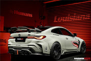 WIDE CARBON BODY KIT for BMW M4 G82/G83 2021+  Set includes:  Front Bumper Wide Fenders Side Skirts Rear Bumper Exhaust Tips