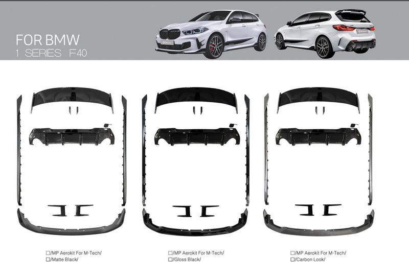 M-TECH AERO KIT FOR BMW 1 SERIES F40 2019+