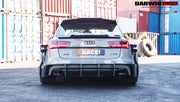 DARWINPRO AERODYNAMICS CF8363BKSS.TS 2013-2018 Audi RS6 Avant BKSS Style Trunk Spoiler