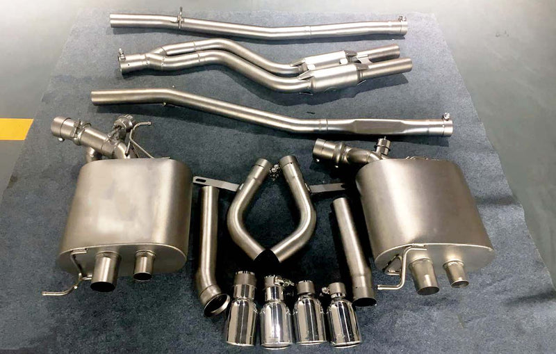 VALVED EXHAUST CATBACK MUFFLER for BMW 5 SERIES 525i 2.0T 2010-2016