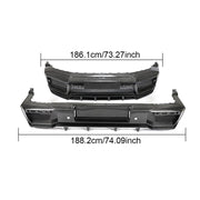 DRY CARBON FIBER BODY KIT for MERCEDES BENZ G class W463A W464 G63 AMG 2018+ FRONT BUMPER REAR BUMPER FENDER FLARES