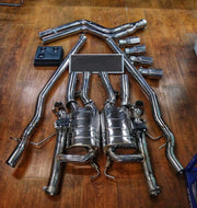 VALVED EXHAUST CATBACK MUFFLER for BMW 5 Series 528i GT 2.0T 3.0T 2010 - 2016