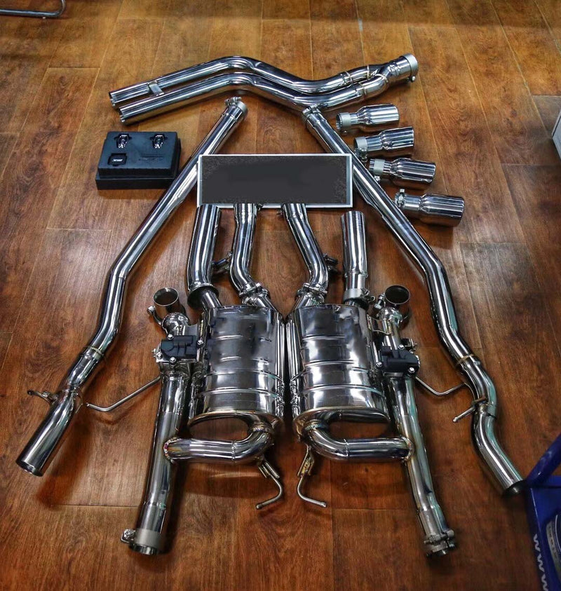 VALVED EXHAUST CATBACK MUFFLER for BMW 5 SERIES 528i GT 2.0T 3.0T 2010 - 2016