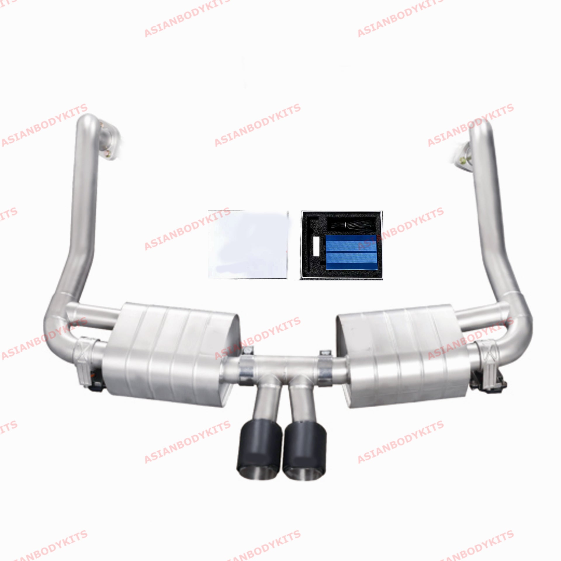 VALVED EXHAUST CATBACK for Porsche 718 Boxster 982 Cayman 2017+ - Forza Performance Group