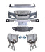 S style Bodykit for AUDI A8 D4 2015 - 2017 facelift model. Set include: Front bumper (Without Distronic radars ACC, Have PDC holes, License plate holder EU type) Front grille Rear diffuser Exhaust mufflers with tips COLOR: UNPAINTED Material: ABS/PP Plastic
