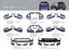 SQ7 STYLE EXHAUST TIPS for AUDI Q7 4M 2015 - 2019 Set includes: Exhaust Tips