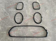 Aftermarket exterior trim kit covers for Mini Cooper Hatch F55 F56 F57 2014+ 3 Generation