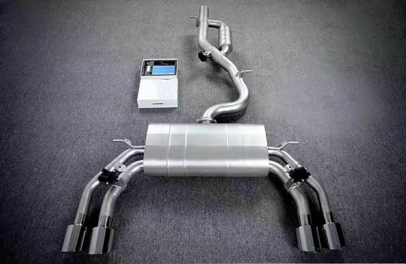 VALVED EXHAUST CATBACK MUFFLER for Audi S3 8V 2017+ (2.0T)