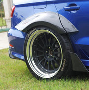 BKSS STYLE CARBON FIBER FENDER FLARES for AUDI S3 A3 2013 - 2016