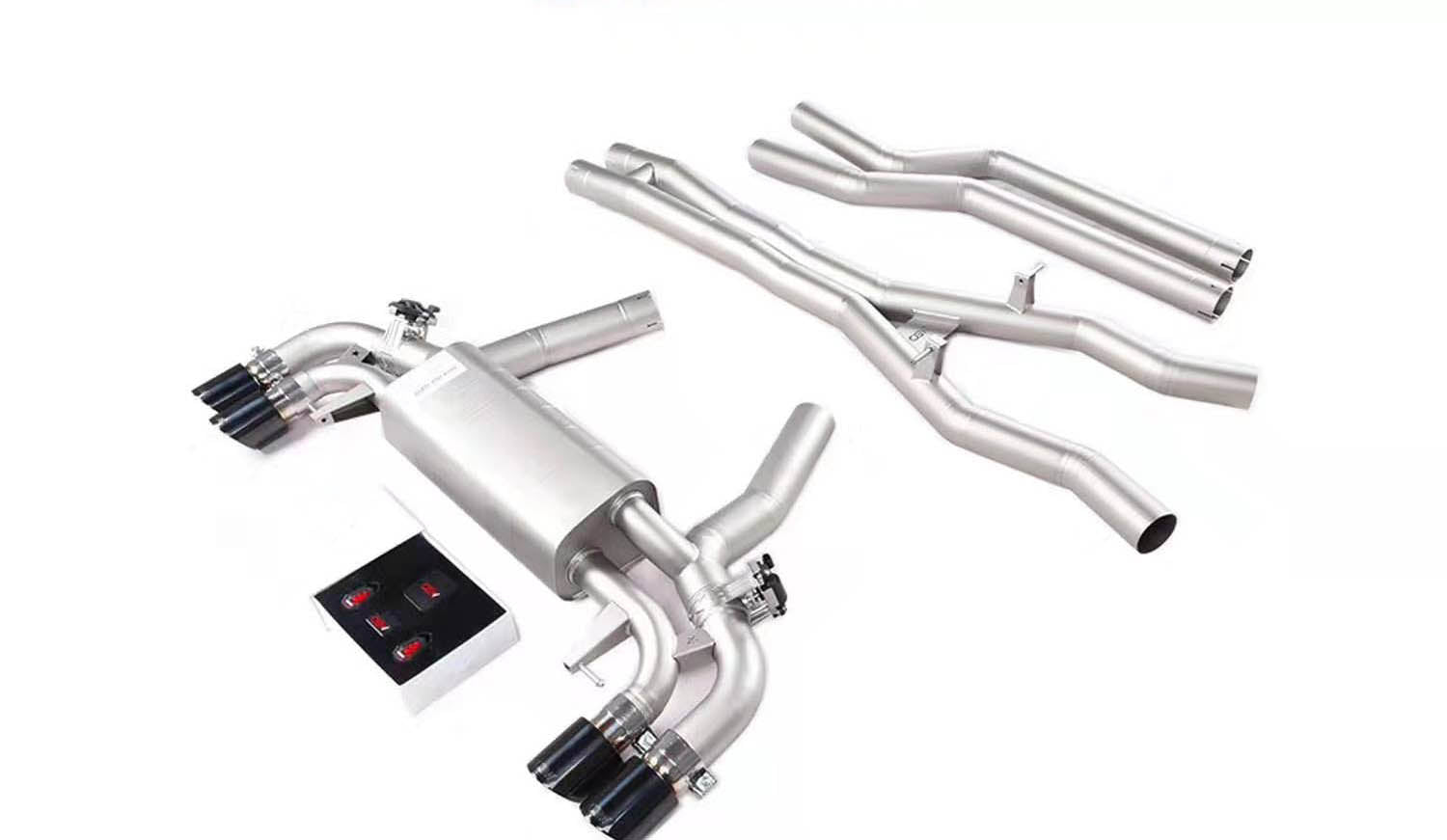 VALVED EXHAUST CATBACK MUFFLER for BMW M5 F90 2018+ (4.4T)