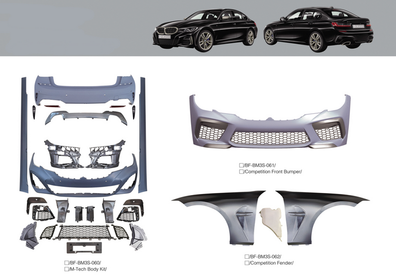 BODY KIT for BMW 3 Series G20/G28 M-Tech 2019+