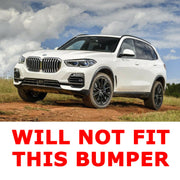 body kit X5 G05 paradigm 2019+ plastic front lip side skirts rear diffuser two spoilers