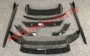 body kit X5 G05 paradigm 2019+ plastic front lip side skirts rear diffuser two spoilers