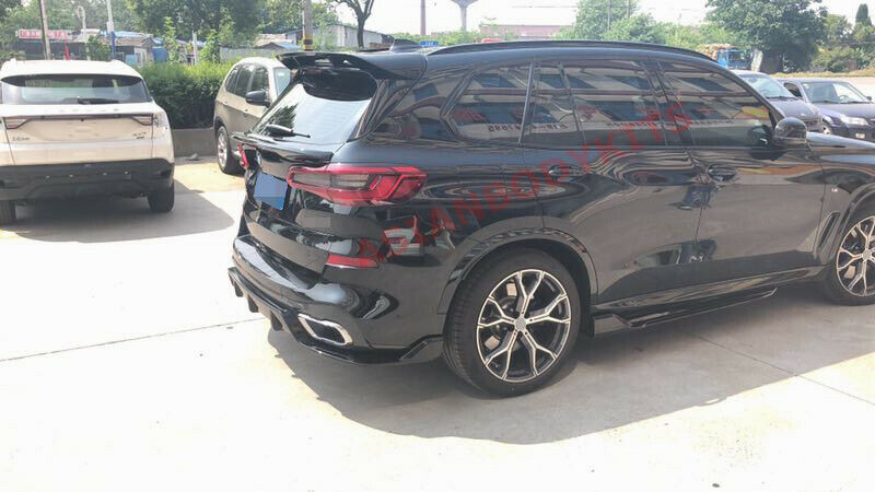 body kit X5 G05 paradigm 2019+ plastic front lip side skirts rear diffuser two spoilers