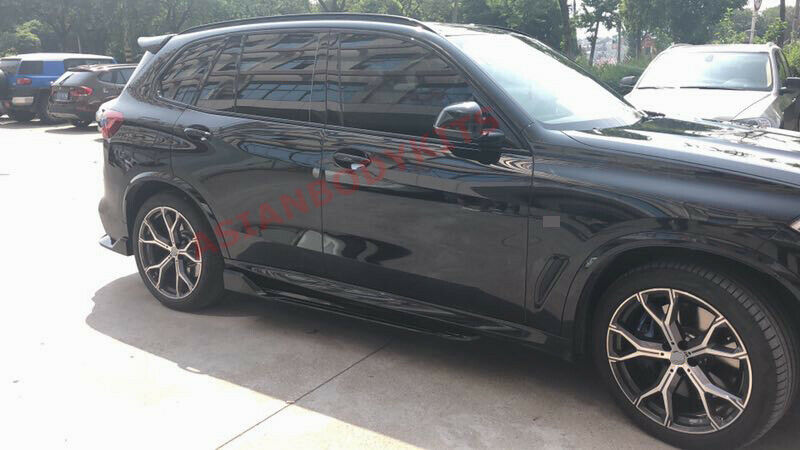 body kit X5 G05 paradigm 2019+ plastic front lip side skirts rear diffuser two spoilers