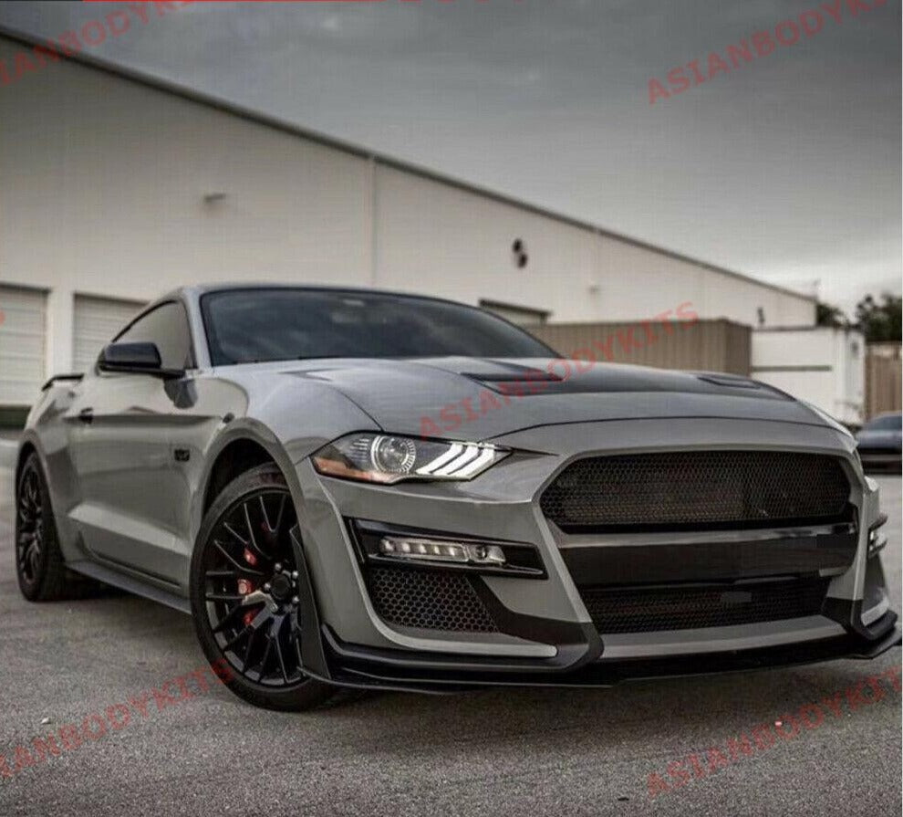 FORD MUSTANG GT500 CONVERSION BODY KIT FRONT BUMPER SIDE SKIRTS