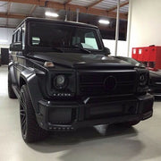 for Benz G Class W463 Black Headlights BI xenon + Black LED DRL HELLA B-style