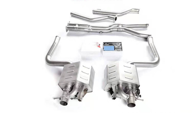 VALVED EXHAUST CATBACK MUFFLER for MERCEDES-BENZ AMG W205 C205 C63 2015 - 2018 (4.0T)