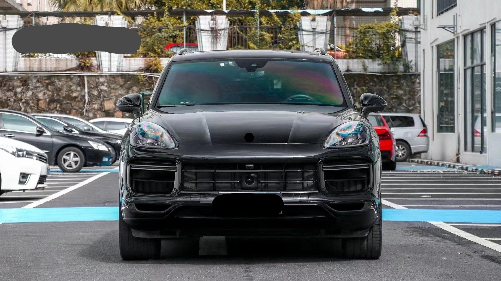 Body Kit 2018 for Porsche for Cayenne 9Y0 9YA Turbo-style