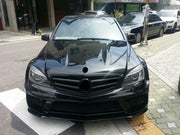 C63 BLACK SERIES STYLE BODY KIT for MERCEDES-BENZ C-CLASS C63 W204  Set includes:  Front Bumper Rear Bumper Hood | Bonnet Front Fenders Rear Fenders Side Skirts