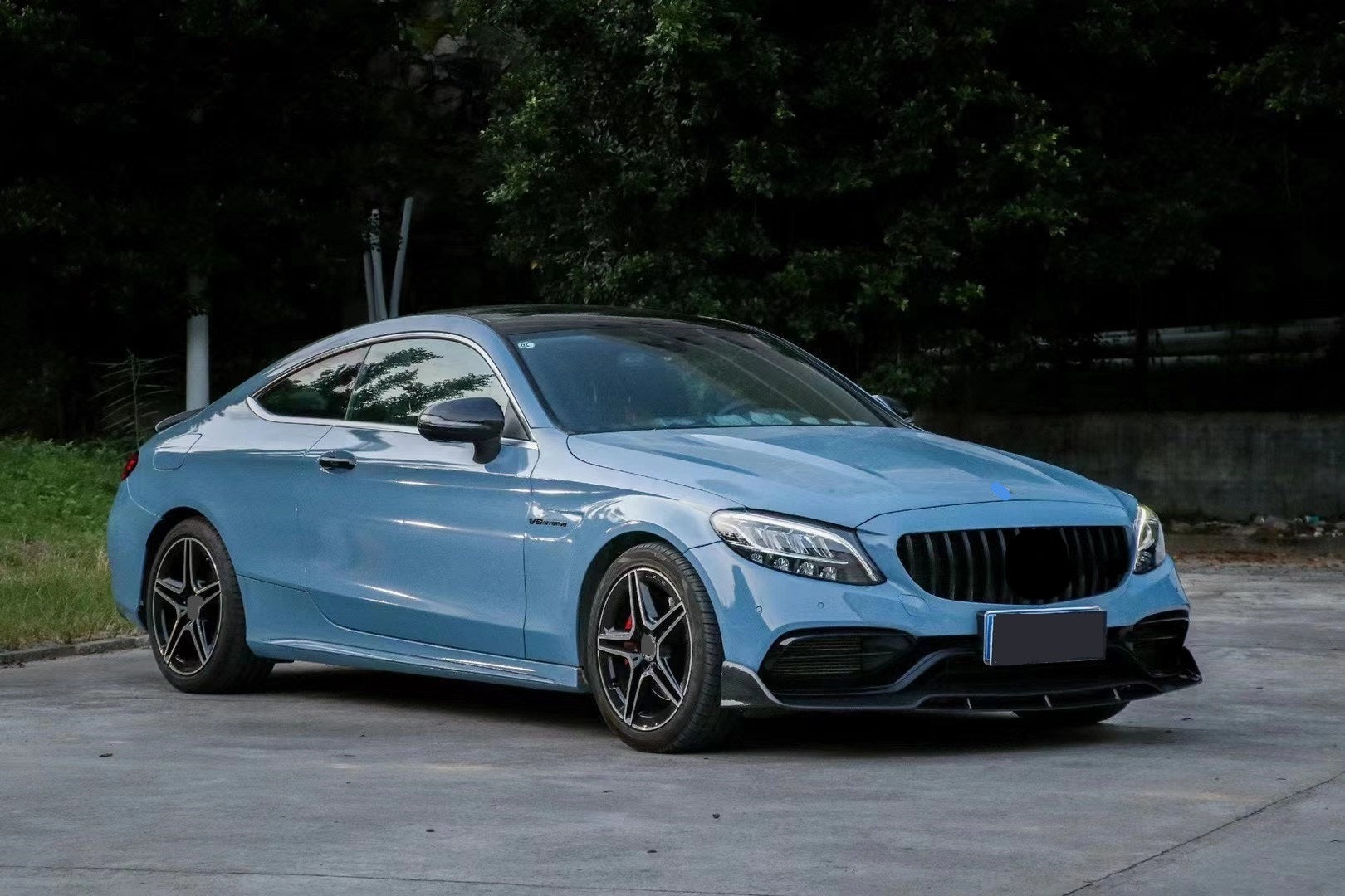 C-Class W205 C63S conversion AMG C63 E63 2018+ Body kit